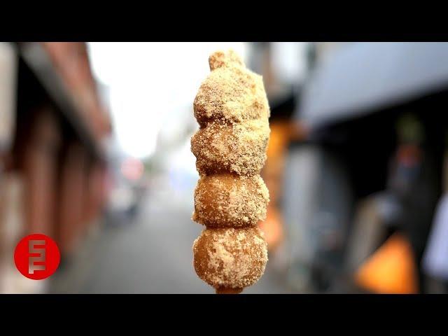 인절미 당고 - 아사쿠사 길거리음식 / Kibi Dango - Japanese street food