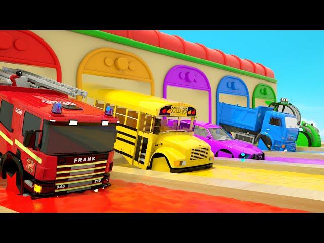 change a tire, sing a song - Finger Family Song - Baby Nursery Rhymes & Kids Songs