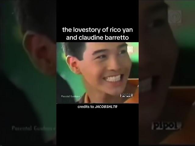the love story of Rico Yan and claudine barretto