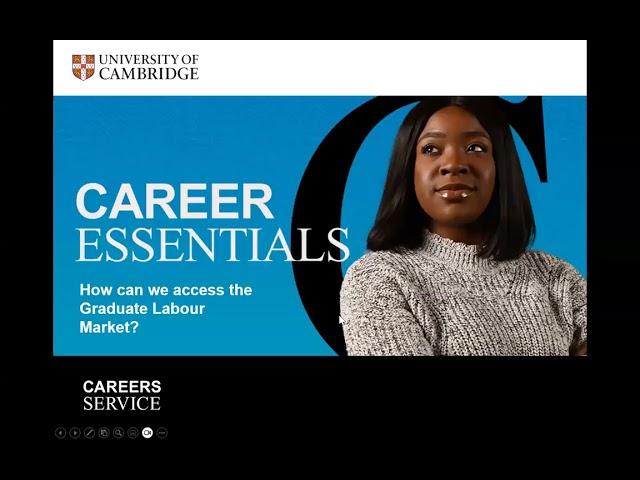 Career Essentials - Navigating the Graduate Labour Market