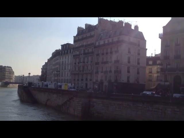 View from the Pont d'Arcole in Paris