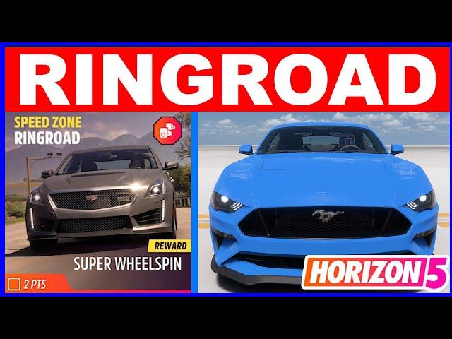 Forza Horizon 5 RINGROAD Speed Zone - Car Restriction Modern Muscle A-800