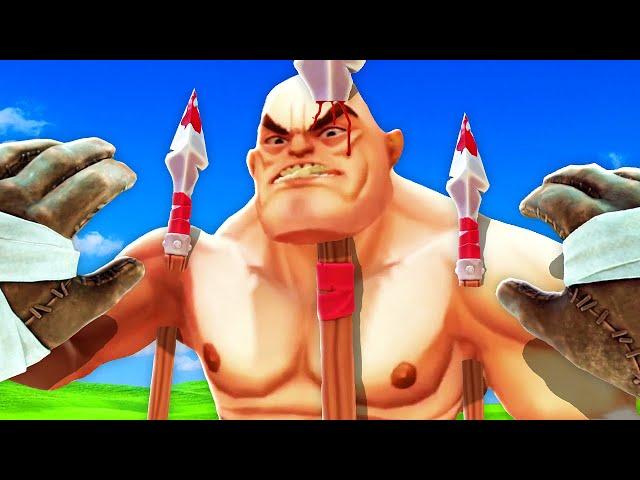 I Impaled Gladiators on SPIKE TRAPS (GORN 2 VR)