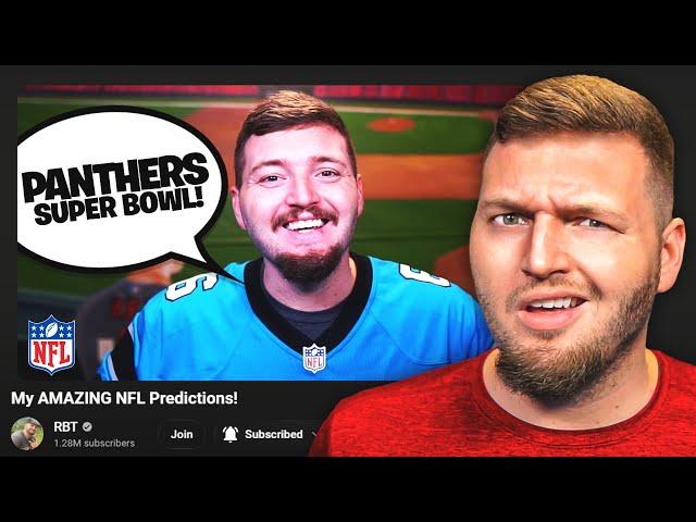 I React To My EMBARRASSING NFL Predictions...