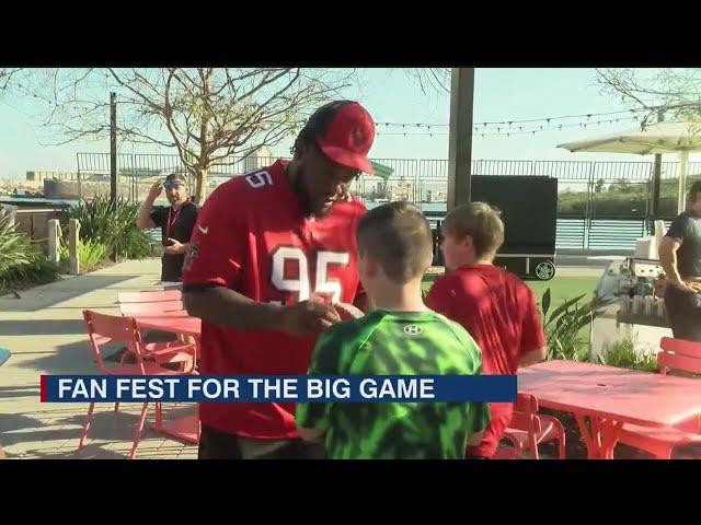 Verizon wireless brings Superbowl LIX to Sparkman Wharf