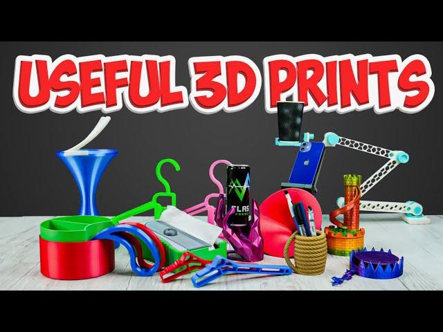 USEFUL Ideas to 3D Print - January 2024