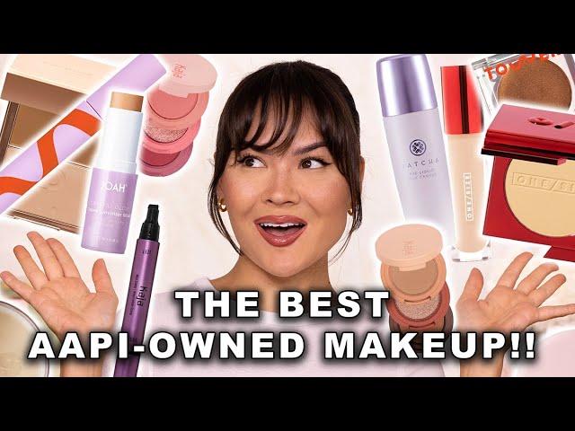 AAPI Excellence! Full Face Using the Best AAPI Makeup Brands | Maryam Maquillage