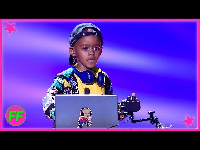 DJ Arch Jnr: 7 Y.O. DJ Creates The BIGGEST Party In Wembley!| Britain's Got Talent: Champions