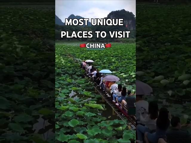 Most Unique Places to Visit in China  #travelshorts #explorechina #placesthatdontfeelreal