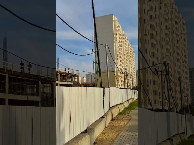 Мытищи микрорайон ЖК Ярославский  -1120 #shorts Новостройки Mytishchi microdistrict Yaroslavsky