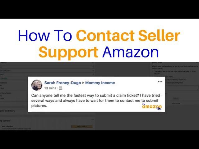 [UPDATED VIDEO LINK IN DESCRIPTION] How To Contact Seller Support Amazon