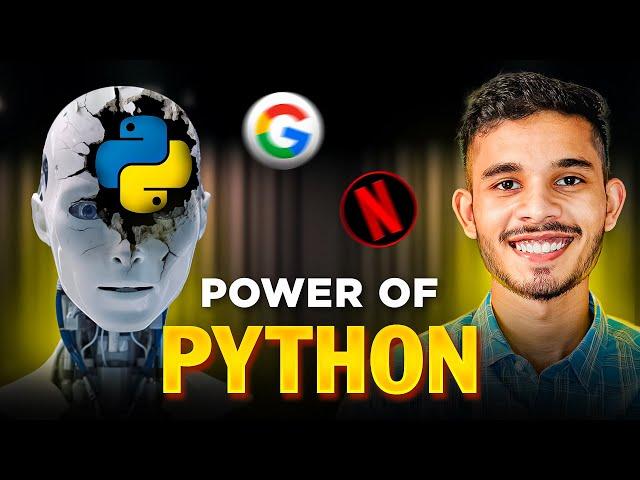 Power of Python In Artificial Intelligence, Web-Development, Data-science!