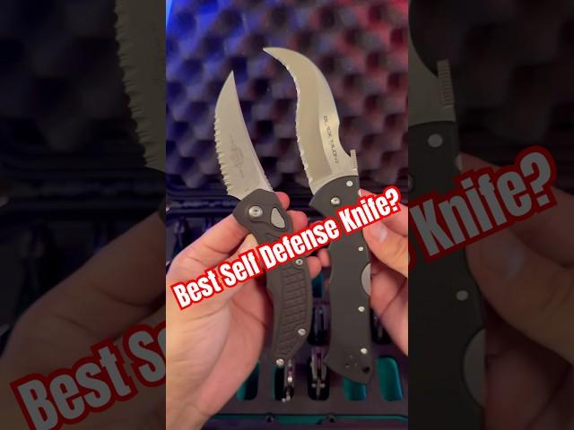 What is the best self defense knife? Microtech vs Cold Steel #edc #knife