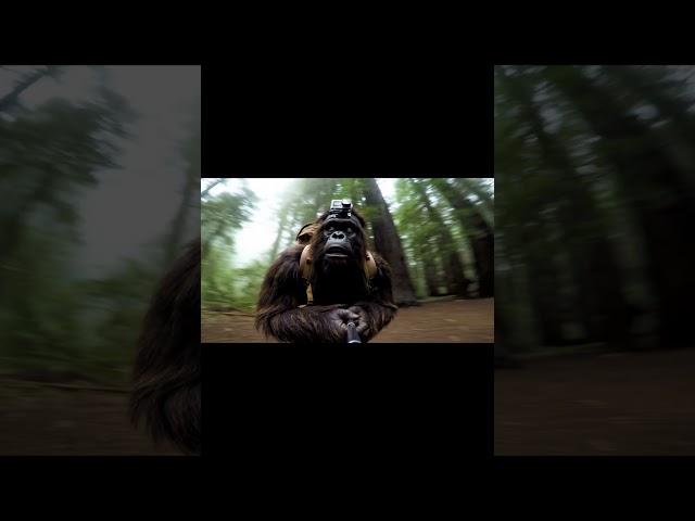 dropping tabs in the woods  #ai #bigfoot #viral #vlog #yeti #shorts