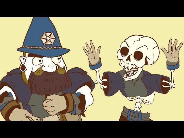 Animated Spellbook: Oops! all wizards #dnd