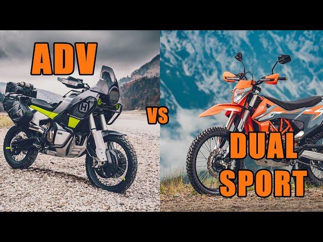 Adventure vs Dual Sport