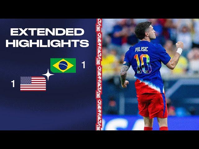 USMNT vs. Brazil | EXTENDED HIGHLIGHTS | June 12, 2024