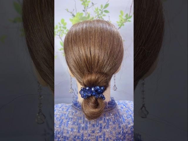 #simple and beautiful hairstyle #beauty sharing # New Year hairstyle