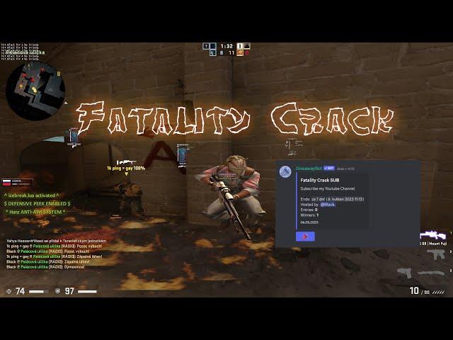 69 Day with Fatality Crack CSGO HVH [ SUB GIVEAWAY ]