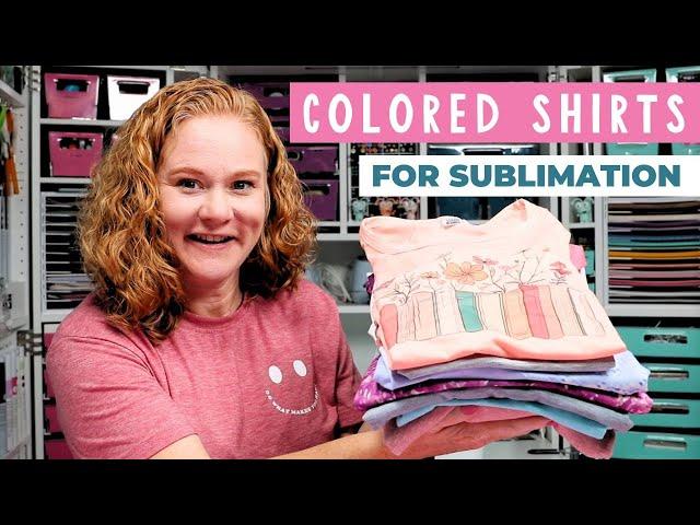 The Best Colored Shirts for Sublimation and How to Use Them