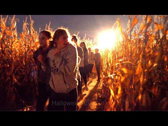 Terror in the Corn Haunted Hayride Maze Walk Through