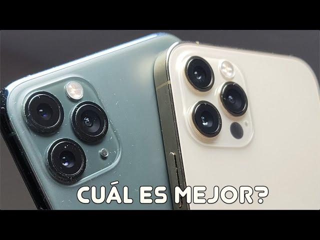 Realmente es MEJOR la CÁMARA del iPhone 12 PRO vs iPhone 11 PRO MAX