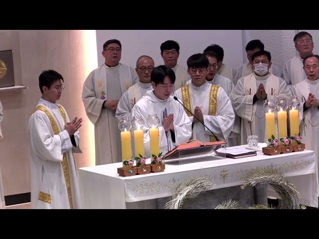 최현민 요셉 새 사제 첫 미사/ 대전교구 천안 원성동 성당