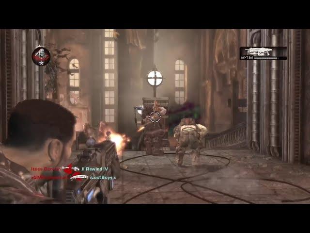 MOST FRUSTRATING GAME AGAINST TRYHARDS - GEARS OF WAR 2