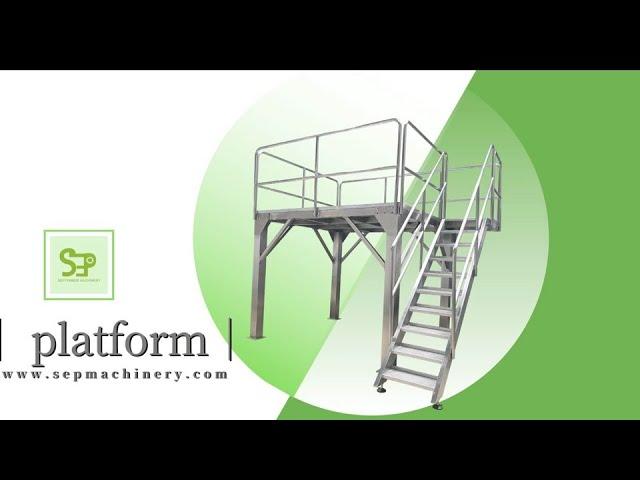 Stainless Steel Platform and Mezzanine | September Machinery