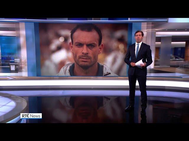 Salvatore Schillaci's death reported on RTÉ News (18th September 2024)