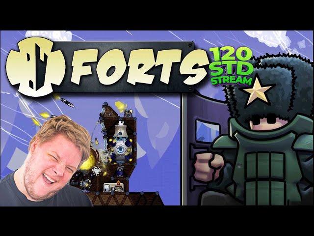 Forts mit Brammen, Salzwerk und Bonjwa und Lion im 120 Stunden Stream