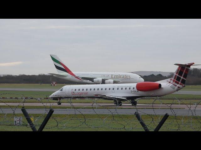 (FHD) Loganair Manchester (MAN) To Aberdeen (ABZ) 19/02/2024