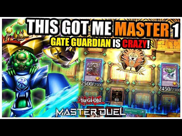 100% WINRATE IN MASTER RANK | Master 1 Gate Guardian Deck Profile | Yu-Gi-Oh! Master Duel