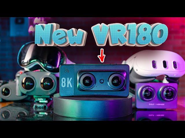 NEW Affordable 8K VR180 Camera with HDR - SLAM XCAM Hands-on Review