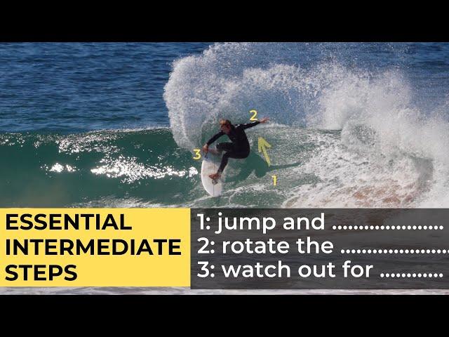 The MOST important intermediate surfing manoeuvre | detailed surf lesson