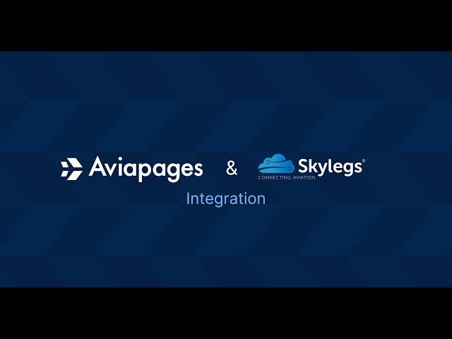 Skylegs and Aviapages integration