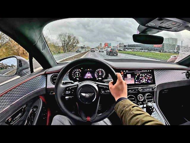 2025 Bentley Continental GT Speed First Edition [ V8 hybrid 771 bhp ] | POV Test Drive