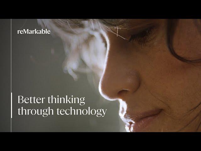 Better thinking through technology | reMarkable