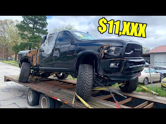 I Bought A Destroyed 2018 Dodge Ram 2500 For Cheap!