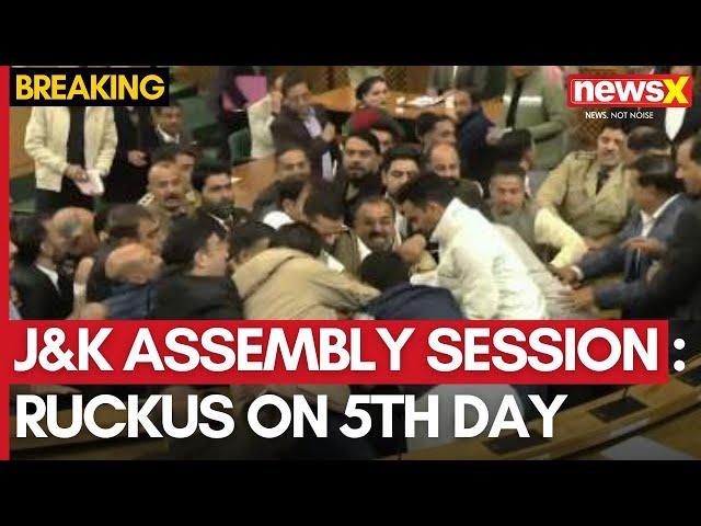 Jammu And Kashmir Assembly Session | Ruckus On 5th Day | NewsX