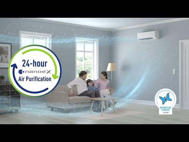 Panasonic Z-XKR Series Air Conditioner with nanoe™X Active Air Purification