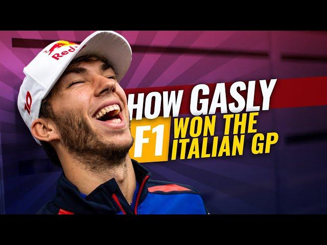 How Pierre Gasly won his first Formula 1 Grand Prix in Monza, Italy