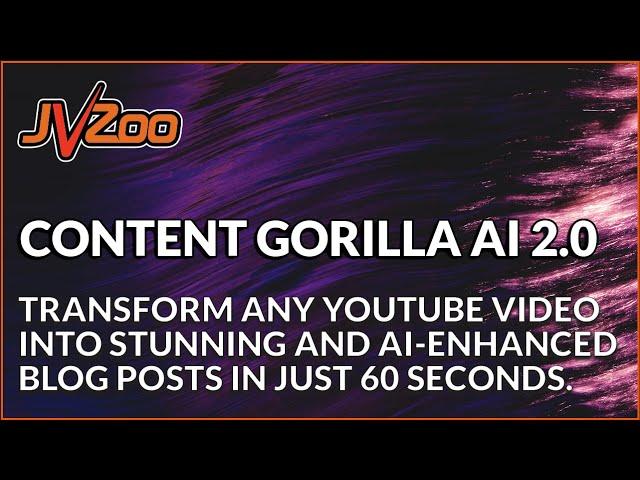 ContentGorilla Ai 2 0