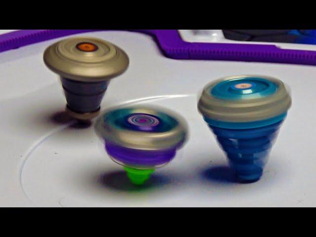 We make BEYBLADES battle against TORNADO BATTLERS