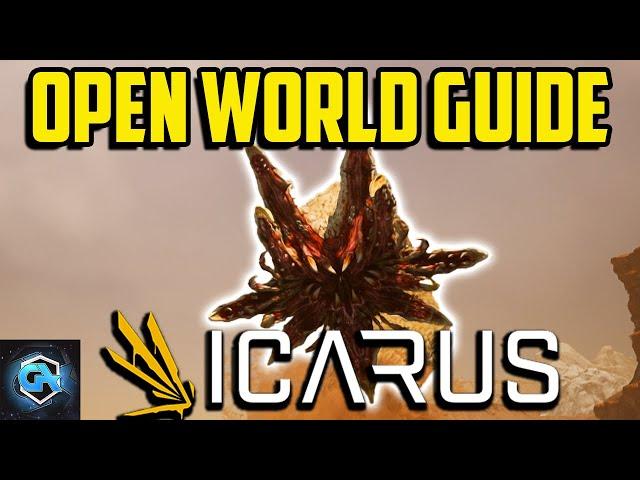 Icarus Beginner Open World Mode Guide! How to Do Missions and Open World Mode Overview!