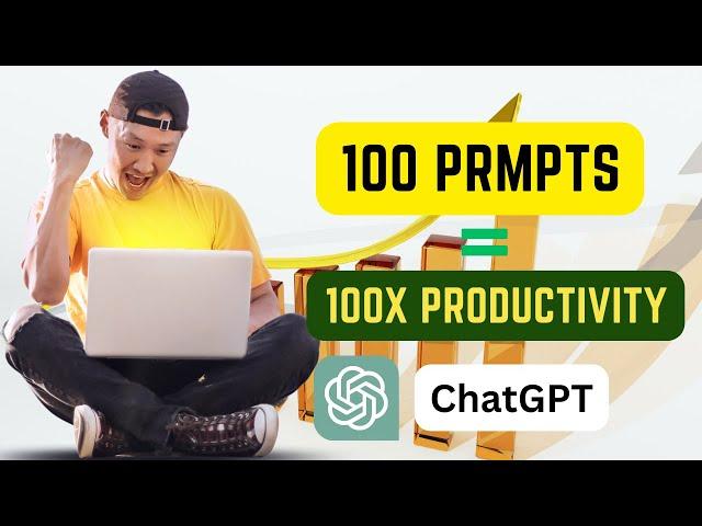 Advanced ChatGPT Prompt Tutorial (100X Your Productivity With AI). Correct way to use ChatGPT.