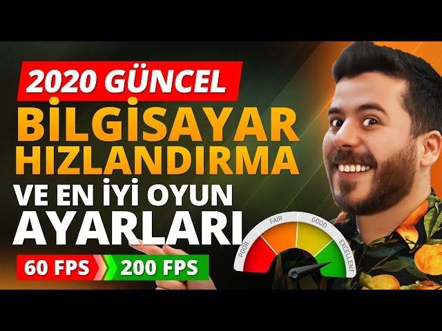 Bilgisayar Hızlandırma ve En İyi FPS Ayarları 2020 GÜNCEL