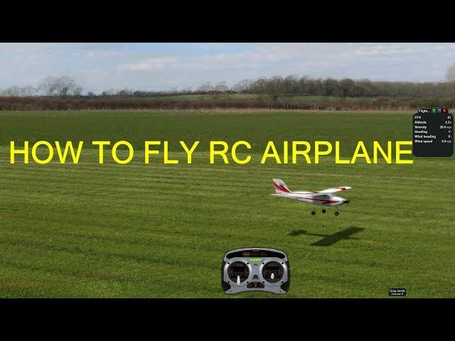 How to fly RC airplane updated