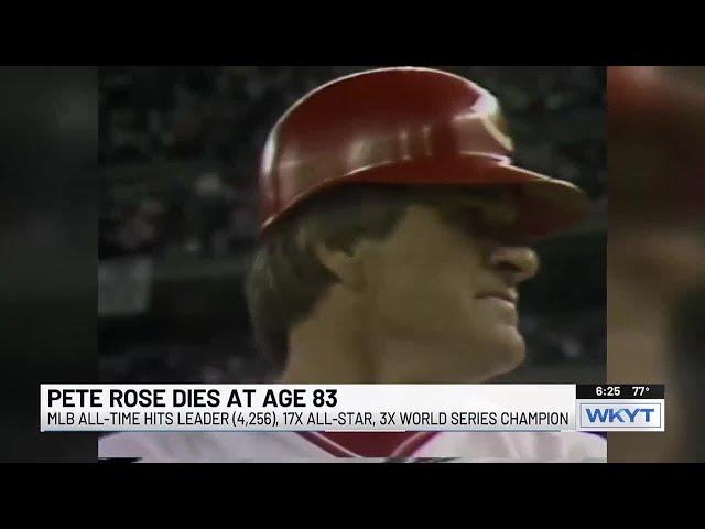 MLB all-time hits leader, Pete Rose dies at age 83