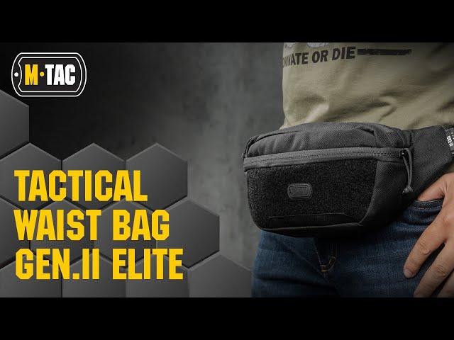 M-TAC СУМКА TACTICAL WAIST BAG GEN.II ELITE BLACK